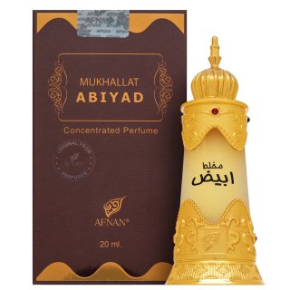 Afnan Abiyad Mukhallat Parfémovaný Olej Unisex 20 Ml