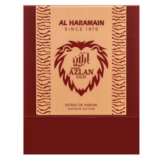 Al Haramain Azlan Oud Saffron čistý Parfém Unisex 100 Ml