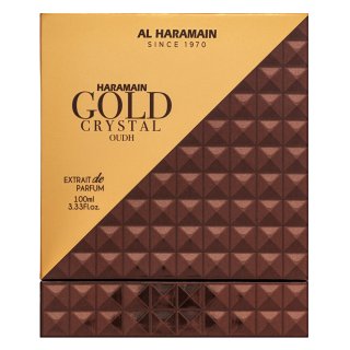 Al Haramain Gold Crystal Oudh čistý Parfém Unisex 100 Ml