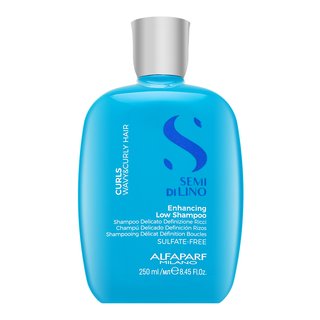 Alfaparf Milano Semi Di Lino Curls Enhancing Low Shampoo Vyživujúci šampón Pre Kučeravé Vlasy 250 Ml