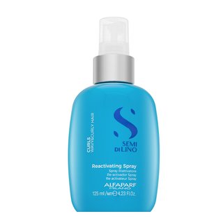 Alfaparf Milano Semi Di Lino Curls Reactivating Spray Stylingový Sprej Pre Lesk Vlnitých A Kučeravých Vlasov 125 Ml