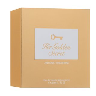 Antonio Banderas Her Golden Secret Toaletná Voda Pre ženy 80 Ml