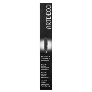 Artdeco All In One Mineral Mascara Waterproof Vodeodolná Riasenka Pre Predĺženie Rias A Objem Black 10 Ml