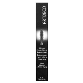 Artdeco Ultra Deep Black Mascara Riasenka Pre Predĺženie Rias A Objem 01 Deep Black 8 Ml