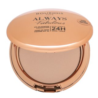 Bourjois Always Fabulous SPF 20 Powder Foundation Púdrový Make-up So Zmatňujúcim účinkom 100 7 G