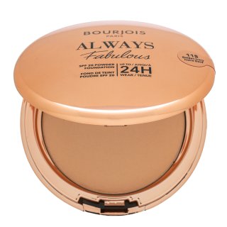 Bourjois Always Fabulous SPF 20 Powder Foundation Púdrový Make-up So Zmatňujúcim účinkom 115 7 G