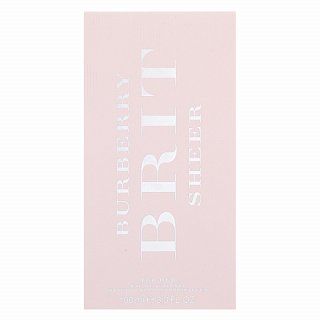 Burberry Brit Sheer Toaletná Voda Pre ženy 100 Ml