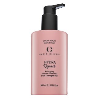 Carlo Oliveri Hydra Repair Anti-Aging Intensive Filler Mask Dry & Damaged Hair Maska Pre Suché A Poškodené Vlasy 300 Ml