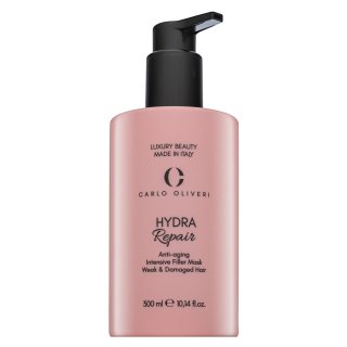 Carlo Oliveri Hydra Repair Anti-Aging Intensive Filler Mask Weak & Damaged Hair Maska Pre Slabé A Poškodené Vlasy 300 Ml