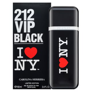 Carolina Herrera 212 VIP Black I Love NY Limited Edition Parfémovaná Voda Pre Mužov 100 Ml