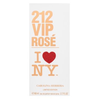 Carolina Herrera 212 VIP Rosé I Love NY Limited Edition Parfémovaná Voda Pre ženy 80 Ml