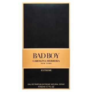 Carolina Herrera Bad Boy Extreme Parfémovaná Voda Pre Mužov 50 Ml