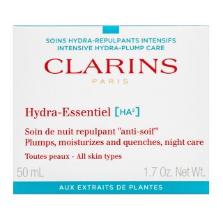 Clarins Hydra-Essentiel [HA²] Nočný Krém Plumps Moisturizes And Quenches Night Care 50 Ml