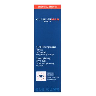 Clarins Men Energizing Eye Gel With Red Ginseng Extract Osviežujúci Očný Gél Pre Mužov 15 Ml