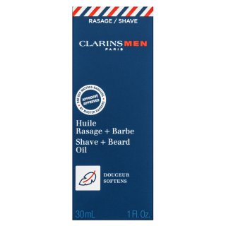 Clarins Men Ošetrujúci Olej Shave+Beard Oil 30 Ml