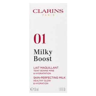 Clarins Milky Boost Foundation - 01 Cream Tónujúce A Hydratačné Emulzie Pre Zjednotenú A Rozjasnenú Pleť 50 Ml