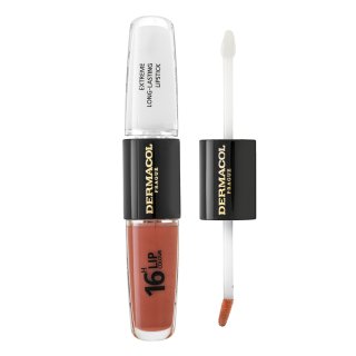 Dermacol 16H Lip Colour Extreme Long-Lasting Lipstick Dlhotrvajúca Dvojfázová Farba A Lesk Na Pery No. 31 8 Ml