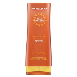 Dermacol Beta Carotene Body Milk Telový Krém Na Predĺženie Doby Opálenia 200 Ml