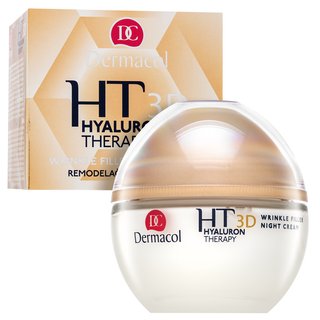 Dermacol Hyaluron Therapy 3D Wrinkle Filler Night Cream intenzívne nočné sérum 50 ml