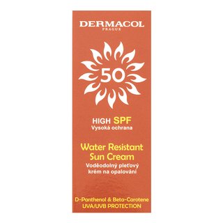 Dermacol Sun Water Resistant Sun Cream SPF50 Krém Na Opaľovanie 50 Ml