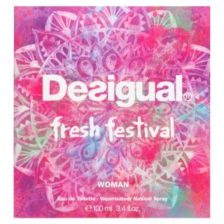 Desigual Fresh Festival Woman Toaletná Voda Pre ženy 100 Ml