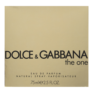 Dolce & Gabbana The One Parfémovaná Voda Pre ženy 75 Ml