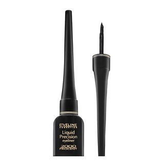 Eveline Liquid Precision Eyeliner 2000 Procent Tekuté Linky Na Oči Matt Black 3 Ml