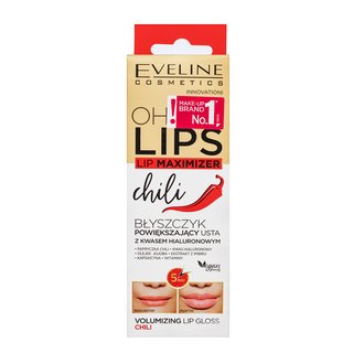 Eveline Oh My Lips Lip Maximizer Lesk Na Pery Pre Zväčšenie Objemu Chilli 4,5 Ml