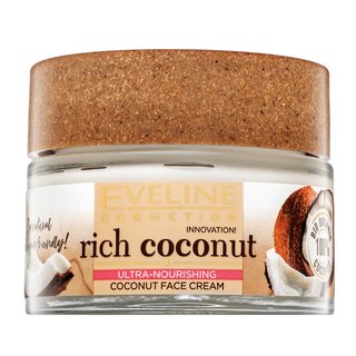 Eveline Rich Coconut Ultra Nourishing Face Cream Vyživujúci Krém Pre Všetky Typy Pleti 50 Ml