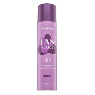 Fanola Fan Touch Eco Fix It Extra Strong Ecologic Lacquer Lak Na Vlasy Pre Extra Silnú Fixáciu 320 Ml