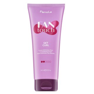 Fanola Fan Touch Get Curl Curl Defining Cream Stylingový Krém Pre Definíciu Vĺn 200 Ml