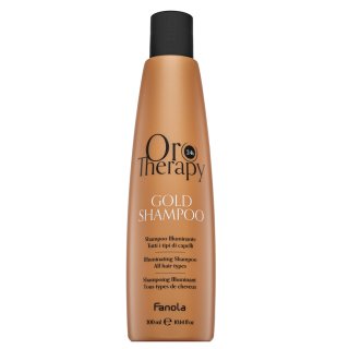 Fanola Oro Therapy 24k Gold Shampoo šampón Pre Hebkosť A Lesk Vlasov 300 Ml