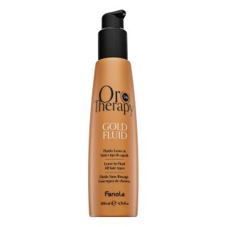 Fanola Oro Therapy Gold Fluid Rozjasňujúci Fluid Pre ľahké Rozčesávanie Vlasov 200 Ml