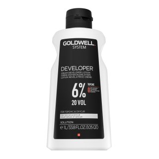 Goldwell System Cream Developer Lotion 6% 20 Vol. Vyvíjacia Emulzia Pre Všetky Typy Vlasov 1000 Ml