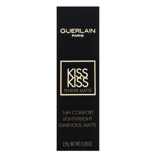 Guerlain KissKiss Tender Matte Lipstick 214 Romantic Nude Rúž So Zmatňujúcim účinkom 2,8 G