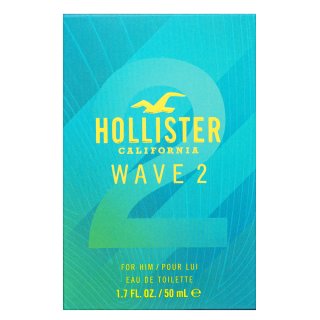 Hollister Wave 2 For Him Toaletná Voda Pre Mužov 50 Ml