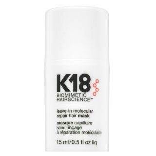 K18 Leave-In Molecular Repair Hair Mask Bezoplachová Starostlivosť Pre Veľmi Suché A Poškodené Vlasy 15 Ml