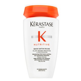 Kérastase Nutritive Bain Satin Riche Vyživujúci šampón Pre Veľmi Suché A Poškodené Vlasy 250 Ml