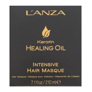 L’ANZA Keratin Healing Oil Intensive Hair Masque Vyživujúca Maska Na Vlasy Pre Suché A Poškodené Vlasy 210 Ml