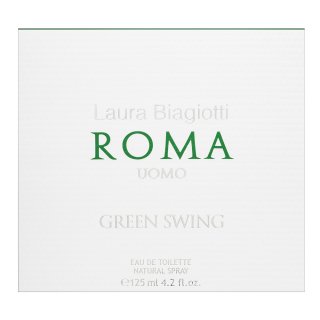 Laura Biagiotti Roma Uomo Green Swing Toaletná Voda Pre Mužov 125 Ml