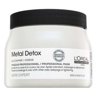 L´Oréal Professionnel Série Expert Metal Detox Professional Mask Maska Pre Ochranu A Lesk Vlasov 500 Ml