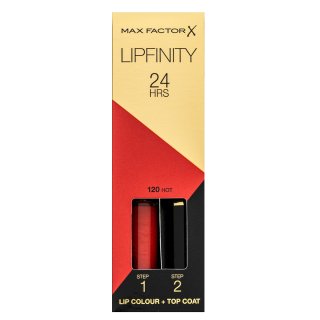 Max Factor Lipfinity Lip Colour Dlhotrvajúci Tekutý Rúž 120 Hot 4 Ml