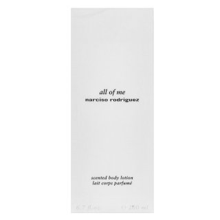 Narciso Rodriguez All Of Me Telové Mlieko Pre ženy 200 Ml