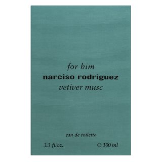 Narciso Rodriguez For Him Vetiver Musc Toaletná Voda Pre Mužov 100 Ml