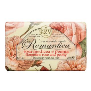 Nesti Dante Romantica Mydlo Natural Soap Florentine Rose & Peony 250 G