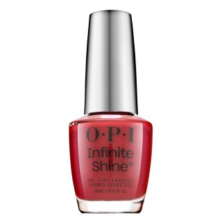 OPI Infinite Shine Gel-Like Lacquer Lak Na Nechty S Gélovým Efektom Big Apple Red 15 Ml