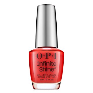 OPI Infinite Shine Gel-Like Lacquer Lak Na Nechty S Gélovým Efektom Knock 'Em Red 15 Ml