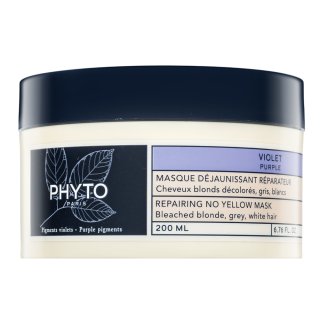 Phyto Purple Repairing No Yellow Mask Neutralizujúca Maska Pre Blond Vlasy 200 Ml