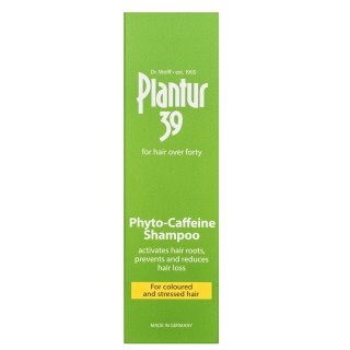 Plantur 39 Phyto-Caffeine Shampoo Posilujúci šampón Pre Farbené A Melírované Vlasy 250 Ml