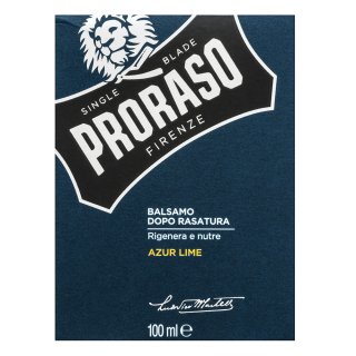 Proraso Azur Lime Upokojujúci Balzam Po Holení After Shave Balm 100 Ml